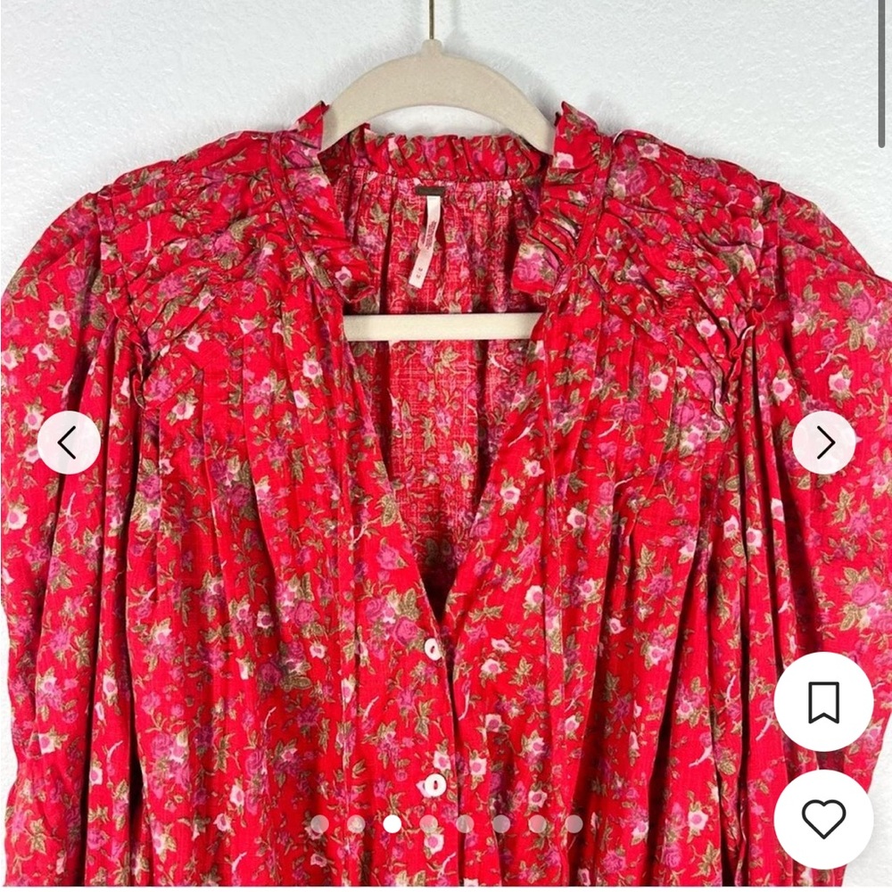 Free People Meant to Be Blouse - Picture 4 of 8